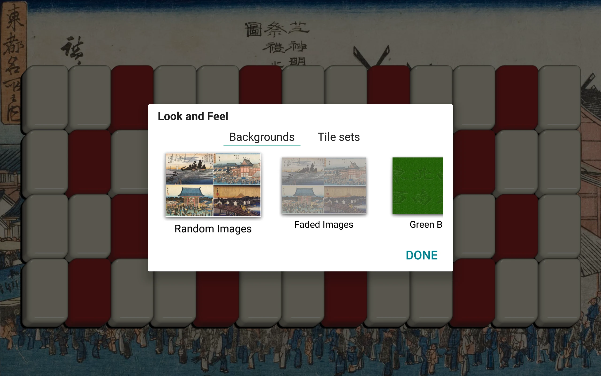 Shisen-Sho: Mahjong Connect screenshot