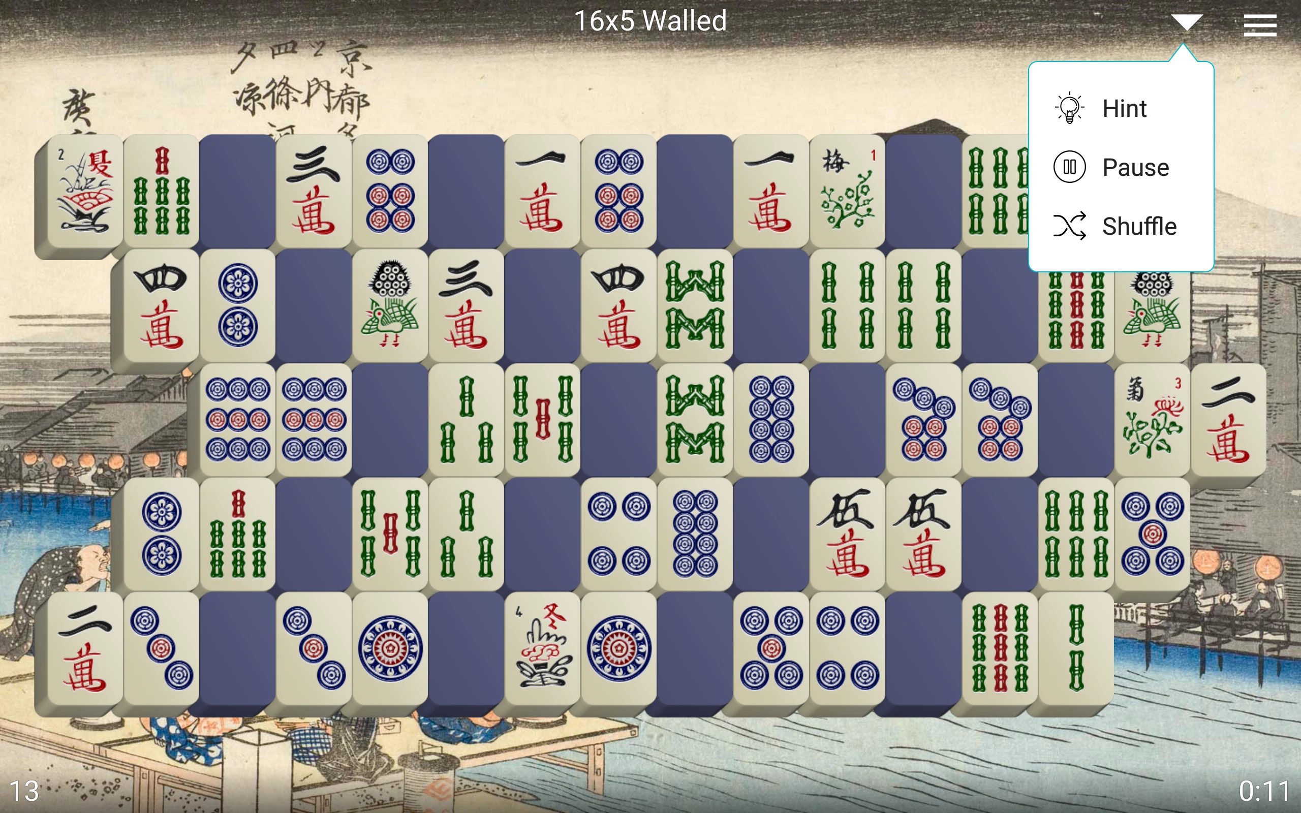 Shisen-Sho: Mahjong Connect screenshot
