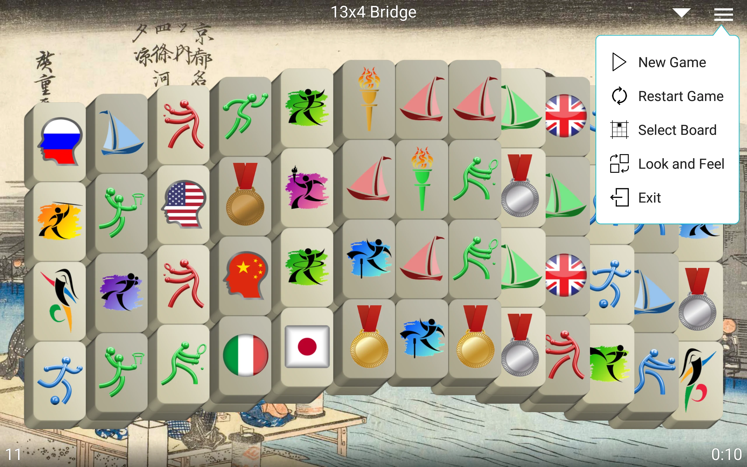 Shisen-Sho: Mahjong Connect screenshot
