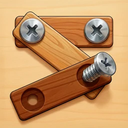 Wood Screw: 나사 볼트 핀 퍼즐게임 아이콘